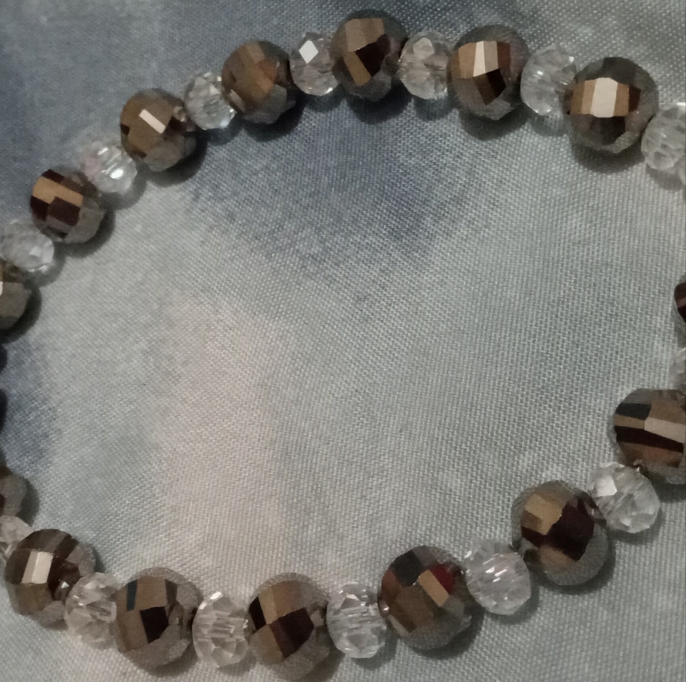 Handmade glass beaded bracelets